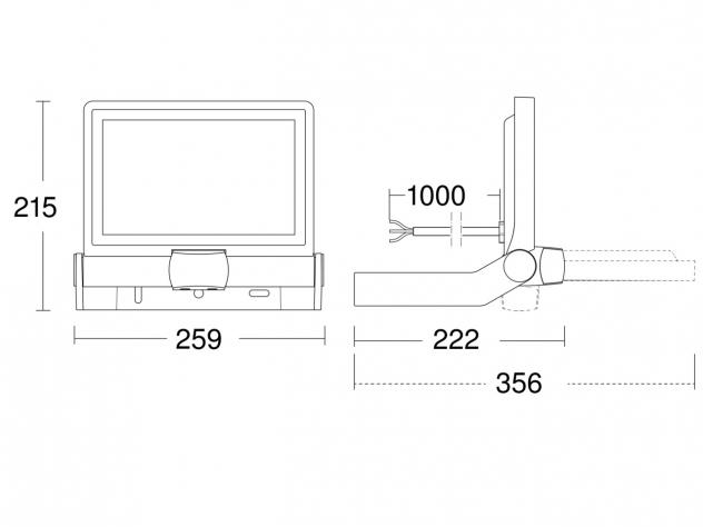  XLED ONE XL S weiß